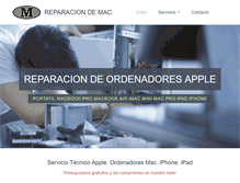 Tablet Screenshot of macreparacion.com